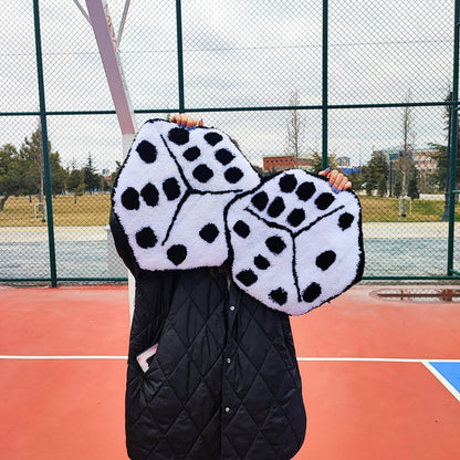 Dice Rug,Tufted Rug,Cool Rugs,Game Rug,Handmade Rug,Popular Rug,Play Rug,Custom Rug,Play Room Decor,Handmade Gift,Unique Rugs,Area Rug