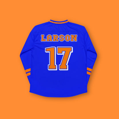 Unisex Oversized Racing #17 Hockey Jersey – Bold Streetwear Hockey Jersey Inspired by IndyCar Style