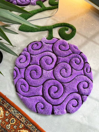 Anime themed 3D Tufted Rug, Handmade Fluffy Rug, Anime Rug, Anime Fan Gift, Plush Rug