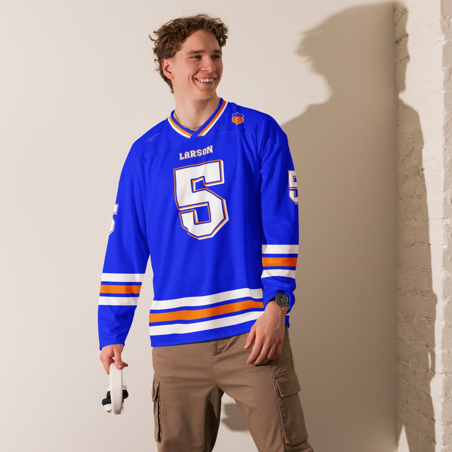 Unisex Oversized Hockey Jersey – NASCAR Racing Sweatshirt for Fans