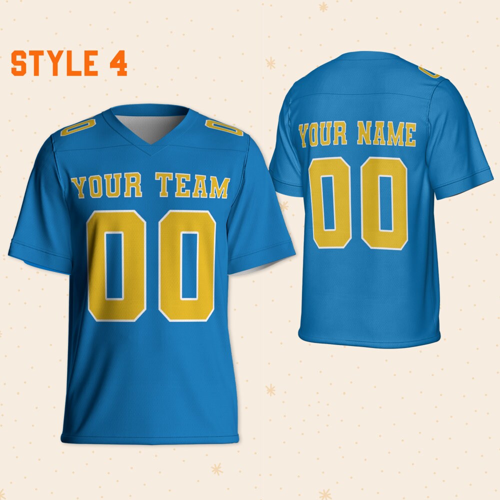 Personalized Team Name Cool Sport, Custom Kid Youth Adult Football Jersey Shirt, Team Fan Jersey, Make Your Own Name and Number Jersey