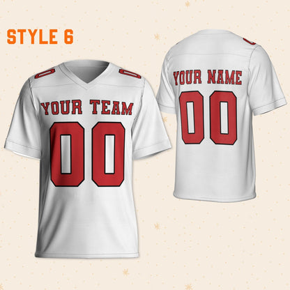 Personalized Team Name Cool Sport, Custom Kid Youth Adult Football Jersey Shirt, Team Fan Jersey, Make Your Own Name and Number Jersey