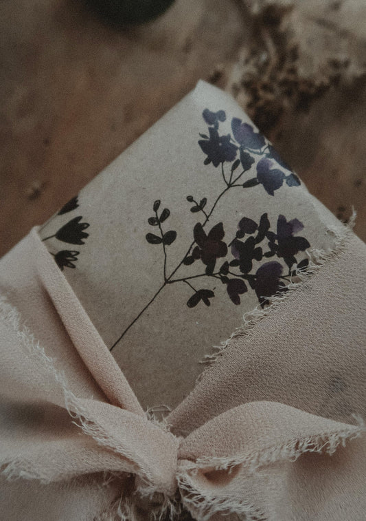 Wild flowers Wrapping paper, Gift Wrap, Wrapping, Flowers Gift Warp, Wrapping paper, gift paper, floral wrapping paper, recycled wrappaper