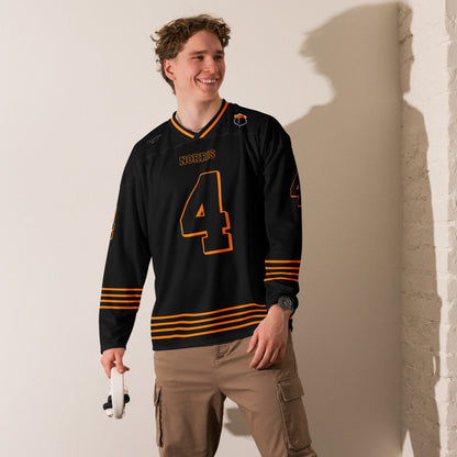 Racing Fan Oversize Unisex Hockey Jersey, Racing #4, Unisex Oversized Fit