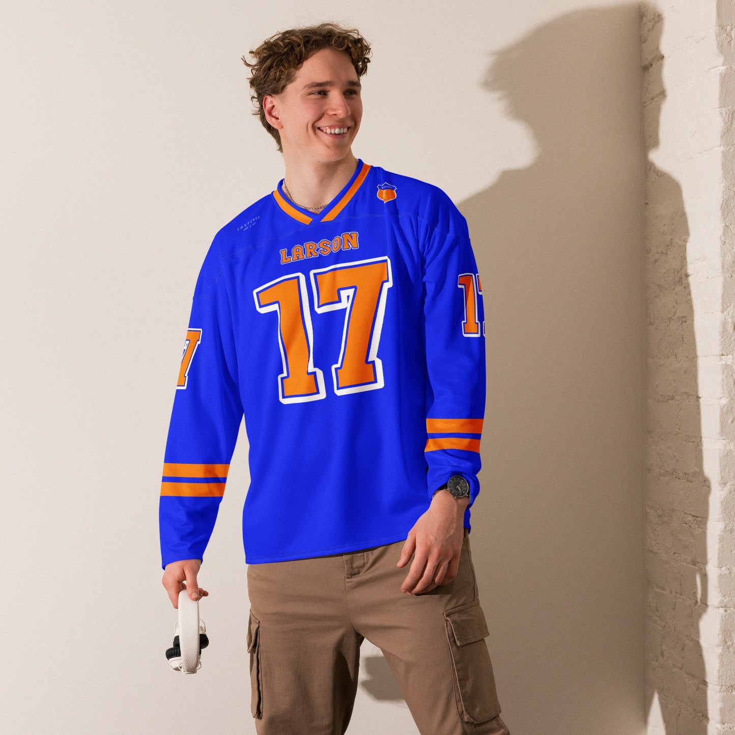 Unisex Oversized Racing #17 Hockey Jersey – Bold Streetwear Hockey Jersey Inspired by IndyCar Style