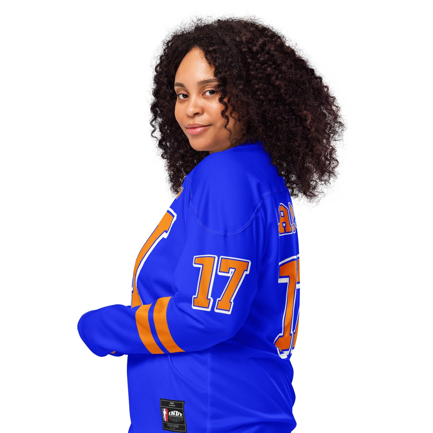 Unisex Oversized Racing #17 Hockey Jersey – Bold Streetwear Hockey Jersey Inspired by IndyCar Style