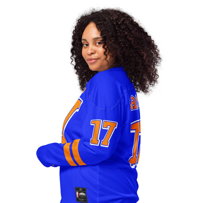 Unisex Oversized Racing #17 Hockey Jersey – Bold Streetwear Hockey Jersey Inspired by IndyCar Style