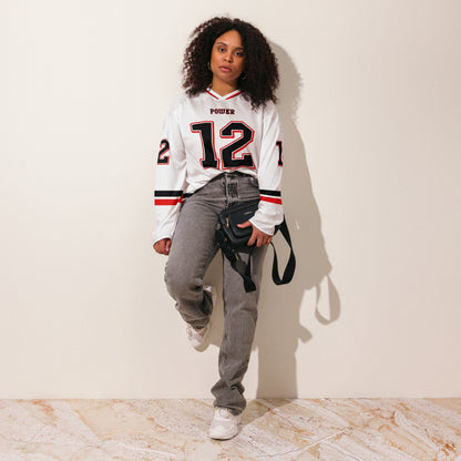 Inspired Oversized Unisex Hockey Jersey: Team Penske Racing #12 Unisex Oversized Fan Gift