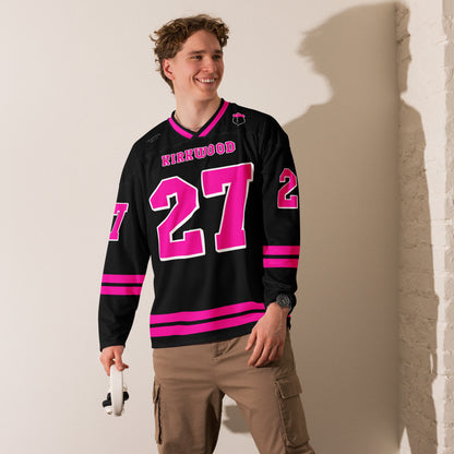 Bold #27 Oversized Racing Hockey Jersey – Lightweight Unisex Motorsport Streetwear Hockey Jersey for Fans