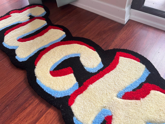 Fuck Tufted Rug | %100 Handmade