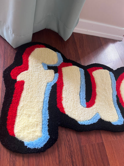 Fuck Tufted Rug | %100 Handmade