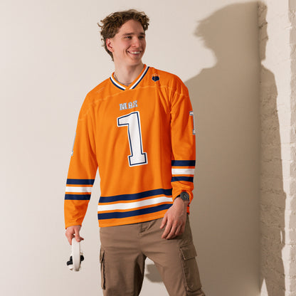 Max Verstappen-Inspired Oversized Unisex Hockey Jersey – Unisex Streetwear Sweatshirt for Formula 1 Fans