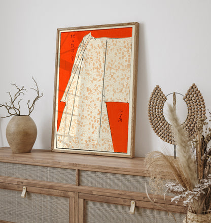 Japanese vintage woodblock print, Japanese Vintage Art, Vintage Japanese Magazine Print, Japanese Art Poster, Famous Artist Print, Gift Idea