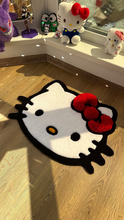 custom 3D Puffy tufting rug | fully handmade