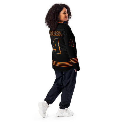 Racing Fan Oversize Unisex Hockey Jersey, Racing #4, Unisex Oversized Fit
