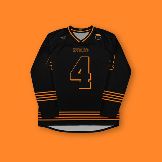 Racing Fan Oversize Unisex Hockey Jersey, Racing #4, Unisex Oversized Fit