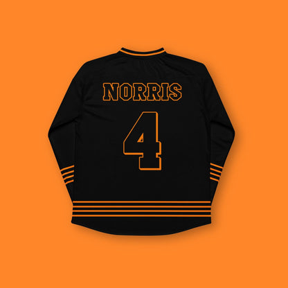 Racing Fan Oversize Unisex Hockey Jersey, Racing #4, Unisex Oversized Fit