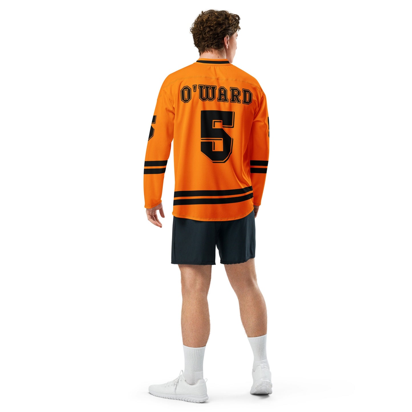 Racing Fan Oversize Unisex Hockey Jersey, Racing #5, Unisex Oversized Fit