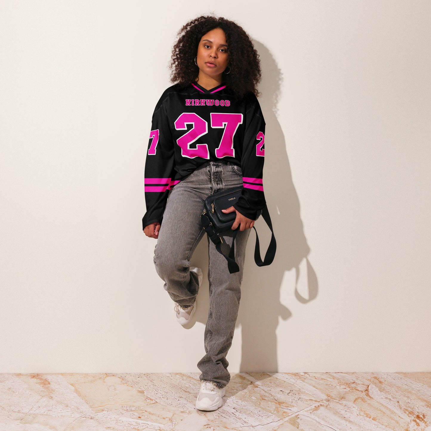 Bold #27 Oversized Racing Hockey Jersey – Lightweight Unisex Motorsport Streetwear Hockey Jersey for Fans