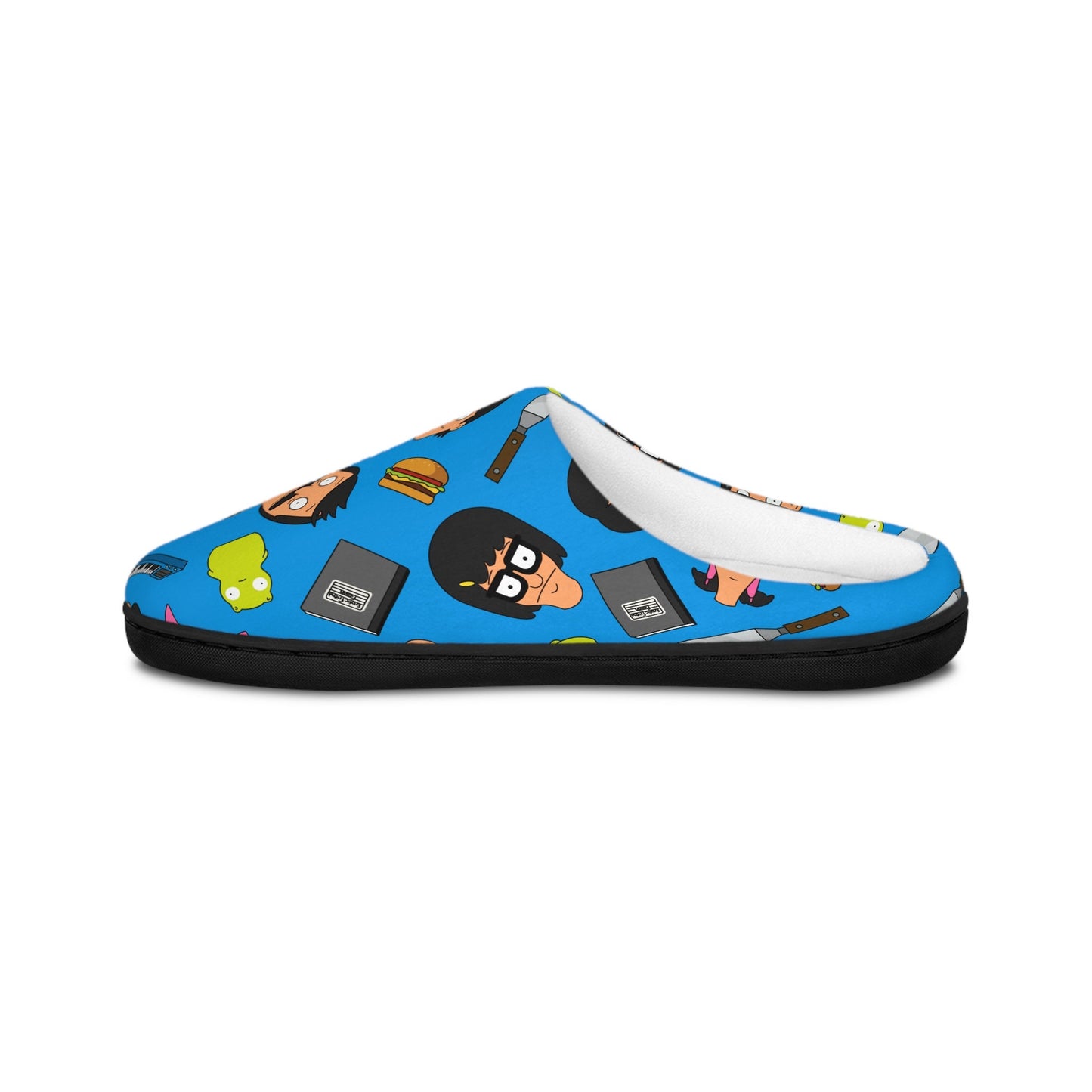 Bob's Burgers Slippers | Bob Linda Gene Louise Tina Belcher Indoor Slippers Gift For Him For Her Cartoon Comfy Soft Shoes