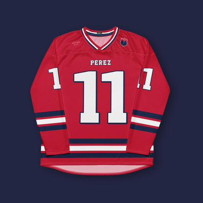 Racing Oversize Unisex Hockey Jersey – Oversized Streetwear Sweatshirt for Unisex Comfort and Racing Look