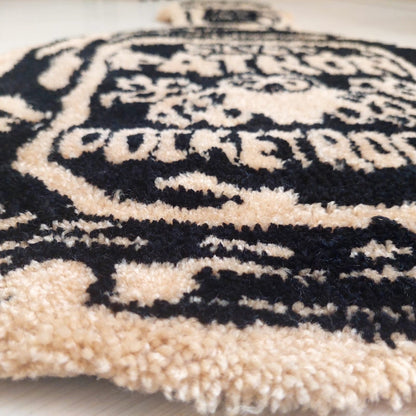 Alcohol Rug, Tufted Rug, Handmade Rug, Drink Rug, Vodka Rug, Wine Rug, Area Rug, Living Room Rug, Beer Rug,Whiskey Rug, Bar Decor,Home Decor