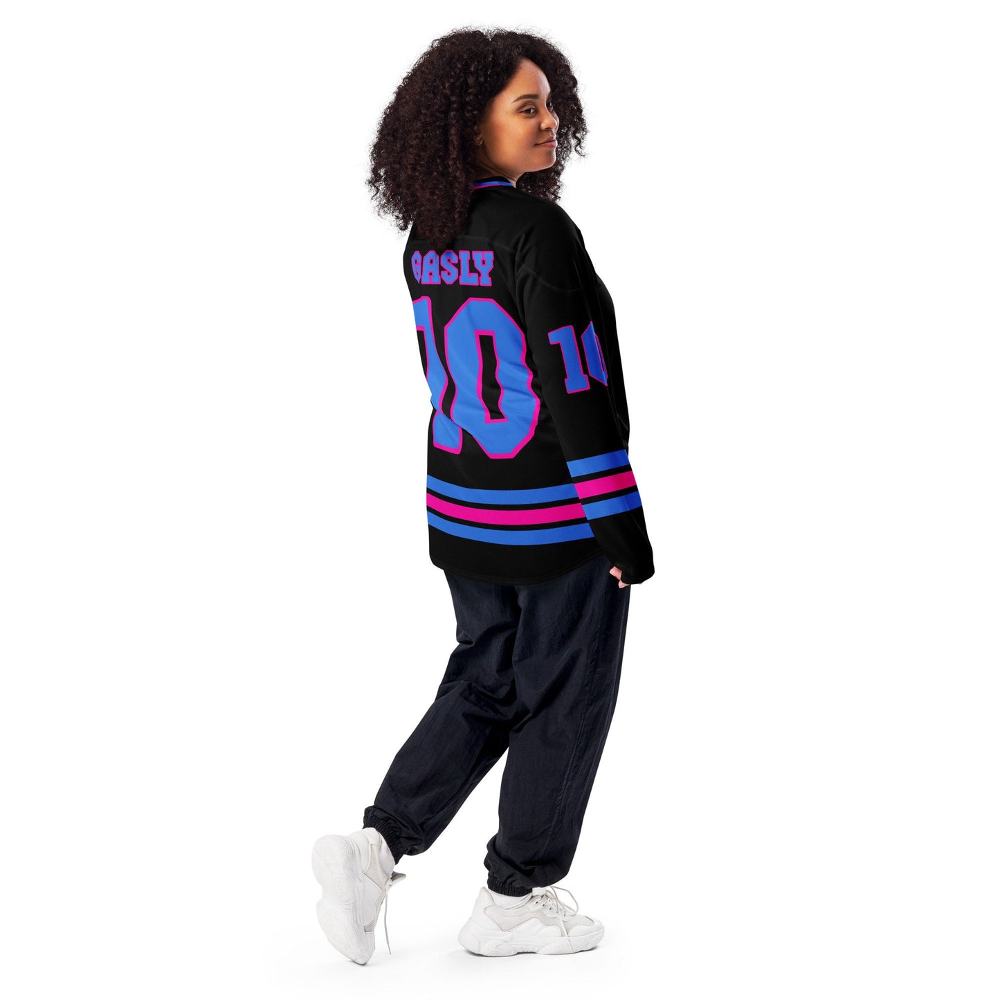 Racing Fan Oversized Alpine F1 Unisex  Hockey Jersey: Unisex Oversized Jersey for Casual and Fan Wear