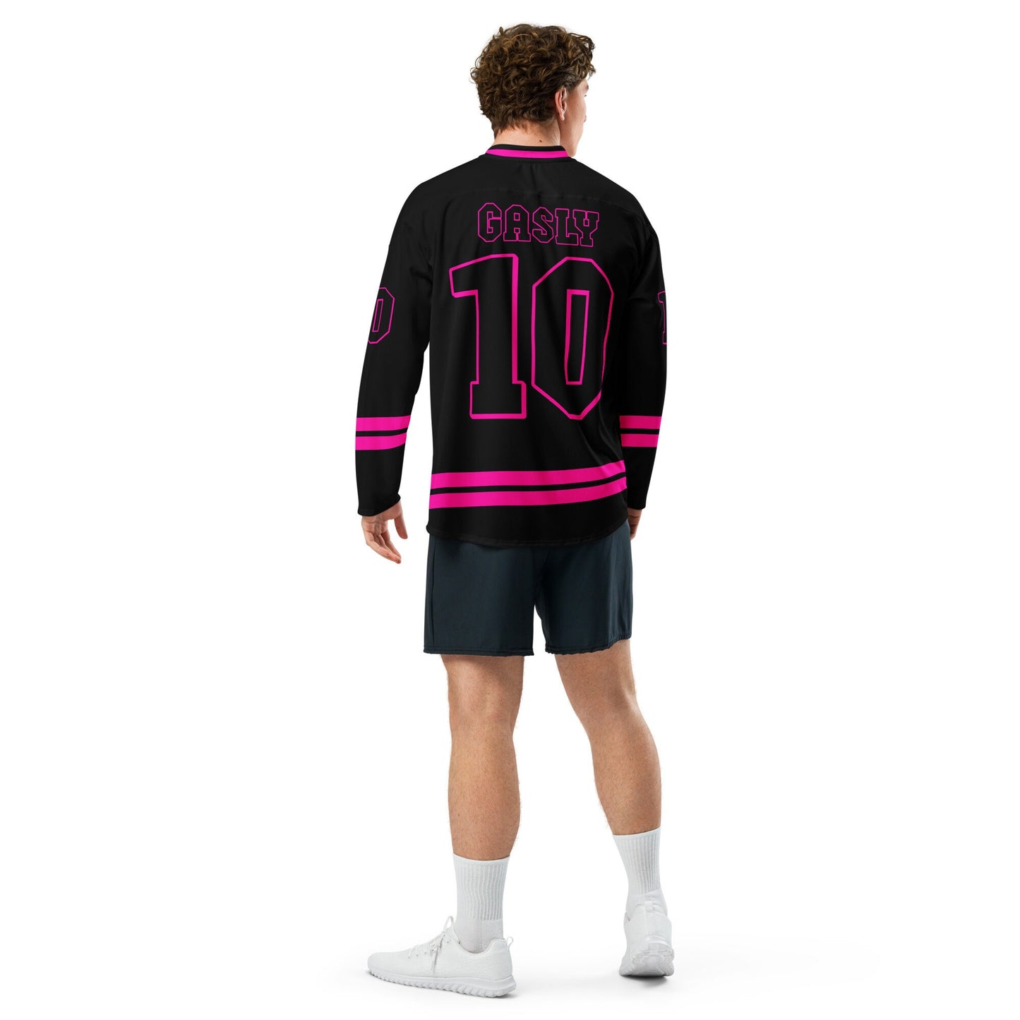 Racing Style Unisex Hockey Jersey – Streetwear Oversized Sports Top for Men & Women