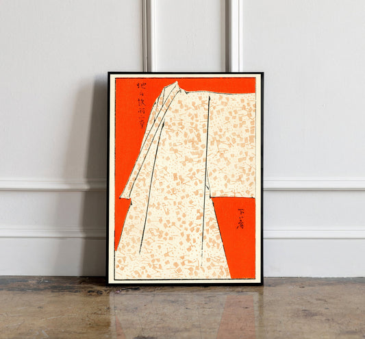 Japanese vintage woodblock print, Japanese Vintage Art, Vintage Japanese Magazine Print, Japanese Art Poster, Famous Artist Print, Gift Idea