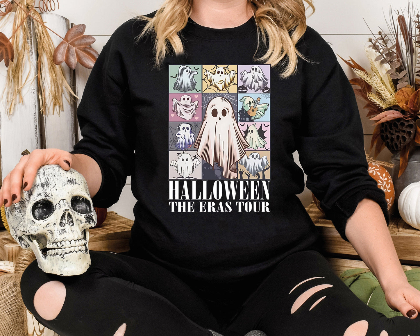 Halloween Boo Shirt, Spooky Season Shirt, Cute Ghost Halloween Shirt, Halloween Party 2025 Shirt, Witches and Ghosts Shirt