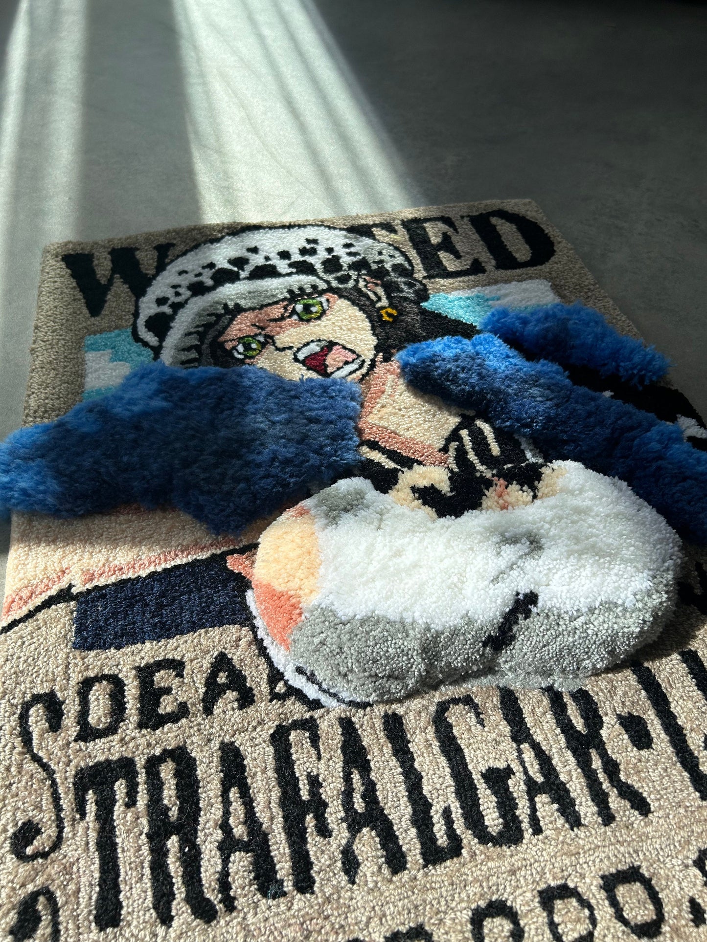 Anime Wanted list with pirate girl handmade custom 3D