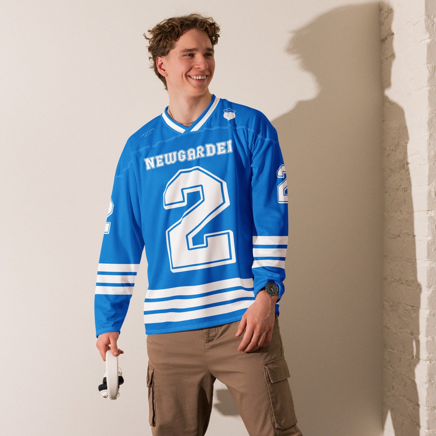 Unisex Oversized Motorsport Hockey Jersey – Lightweight Racing Shirt Inspired by IndyCar Style