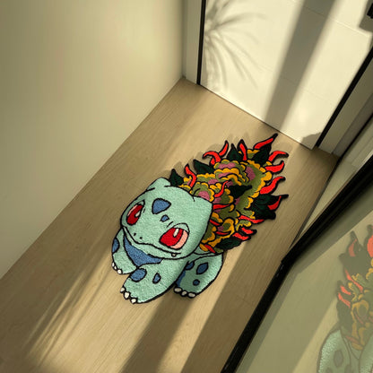 Handmade Tufted Cartoon Rug: Whimsical Home Decor