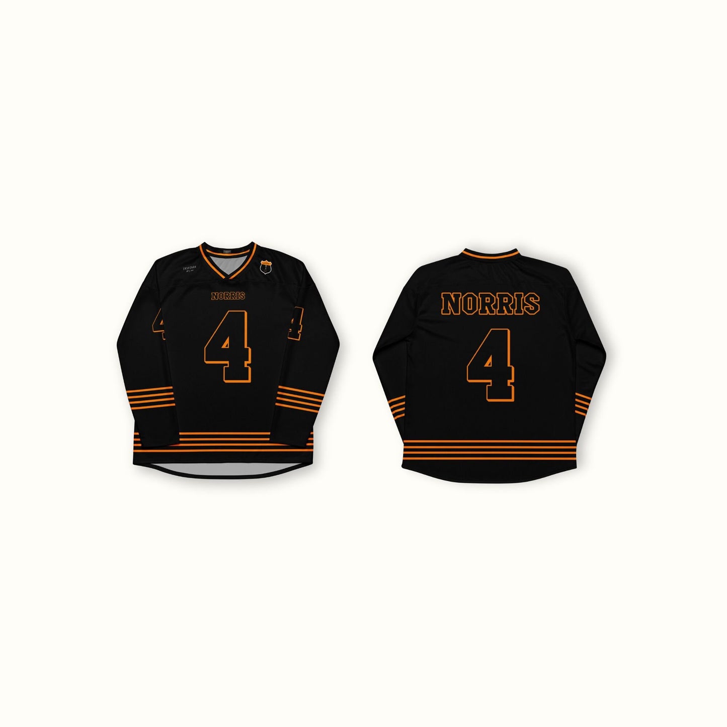 Racing Fan Oversize Unisex Hockey Jersey, Racing #4, Unisex Oversized Fit