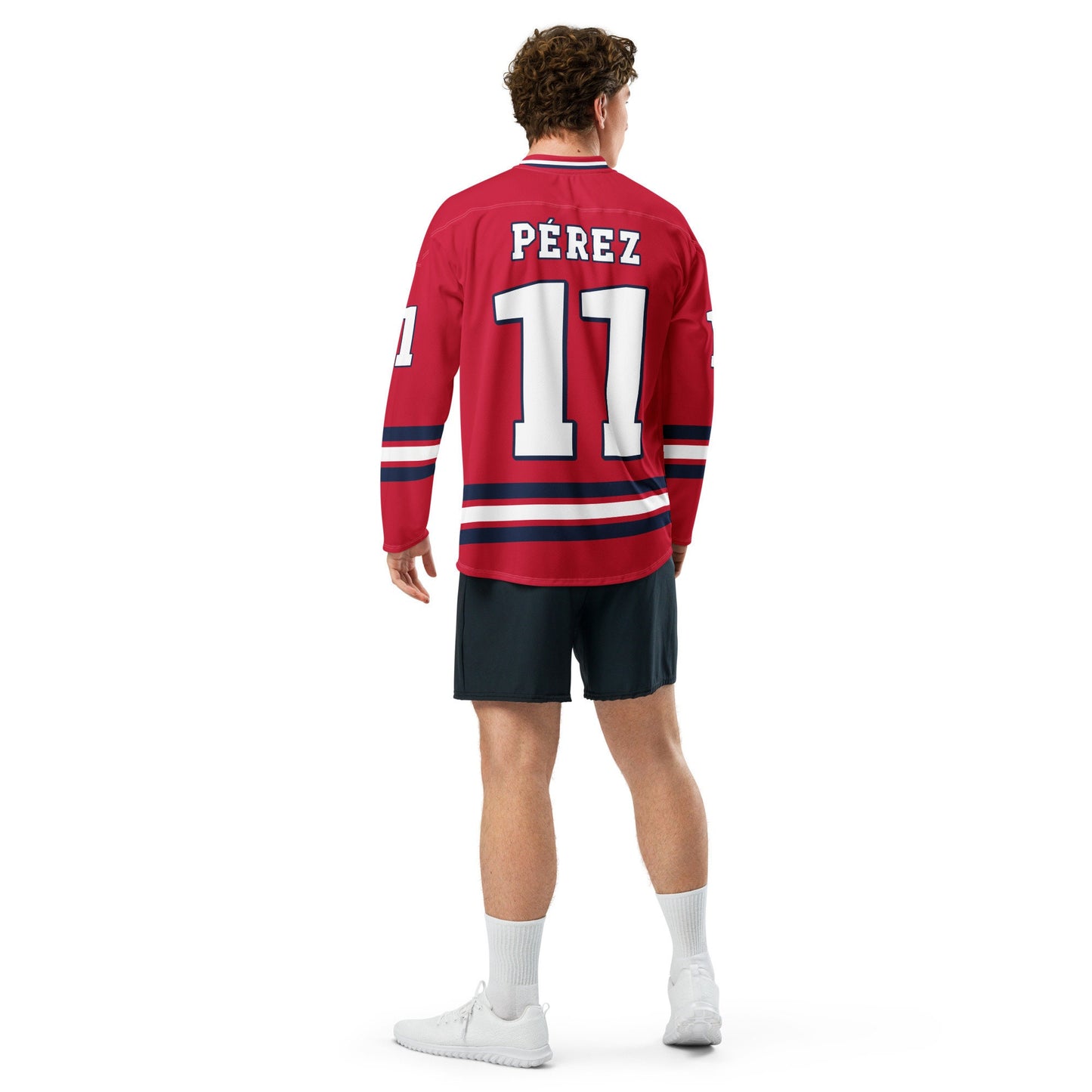 Racing Oversize Unisex Hockey Jersey – Oversized Streetwear Sweatshirt for Unisex Comfort and Racing Look