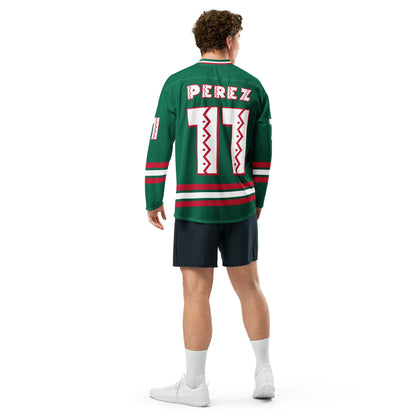Formula Racing Streetwear Unisex Hockey Jersey, Mexico Grand Prix Fan Apparel