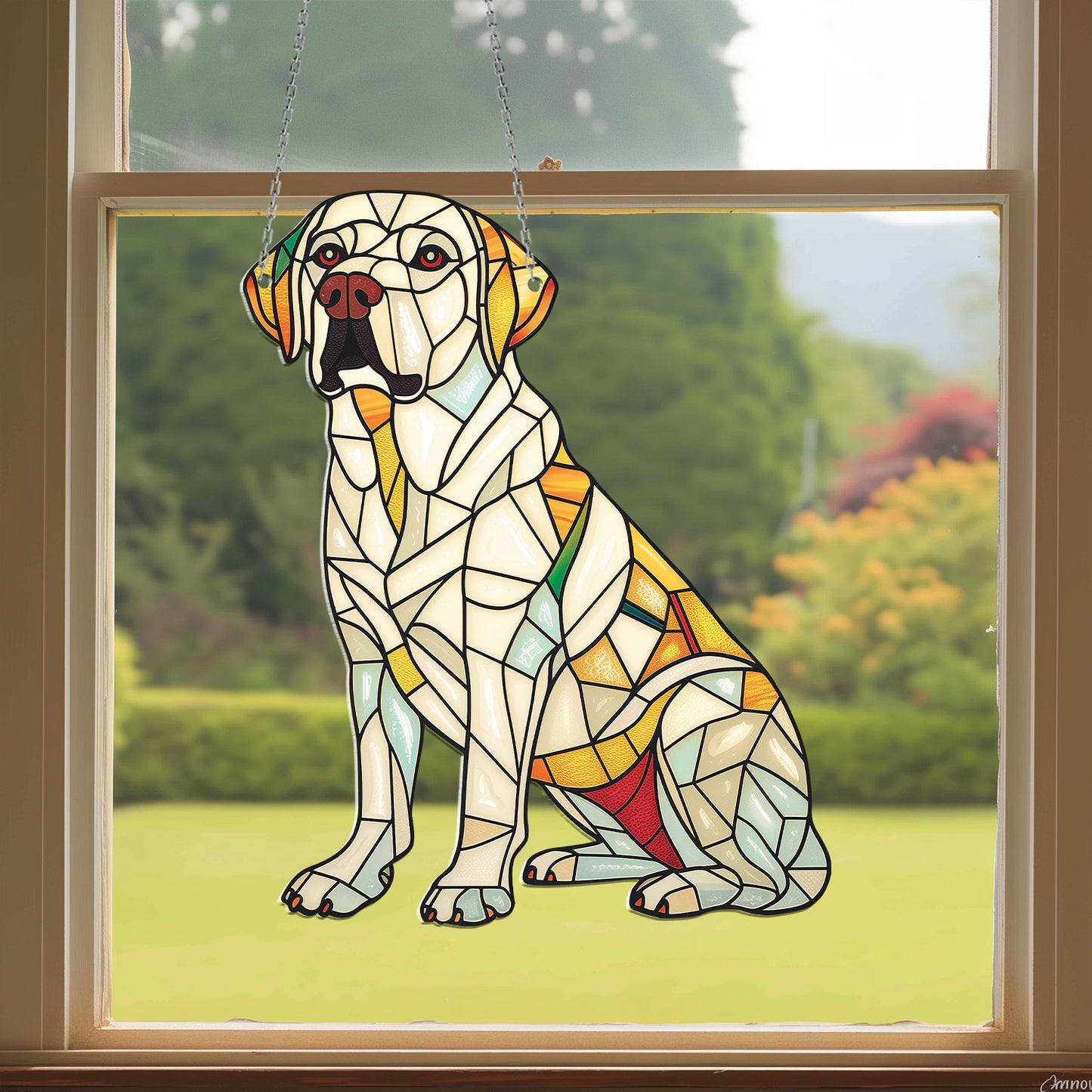 Labrador Retriever Dog Acrylic Window Decor, Dog Gift for Lab Owner, Gifts for Labrador Retriever Lovers, Unique Lab Gift Retriever Decor.