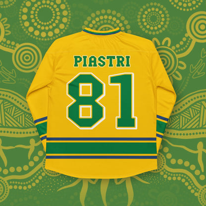 #81 Racing Fan Oversized Unisex Hockey Jersey: Unisex Jersey for Racing Enthusiasts