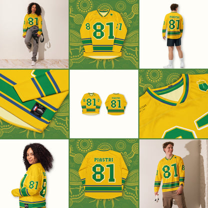 #81 Racing Fan Oversized Unisex Hockey Jersey: Unisex Jersey for Racing Enthusiasts