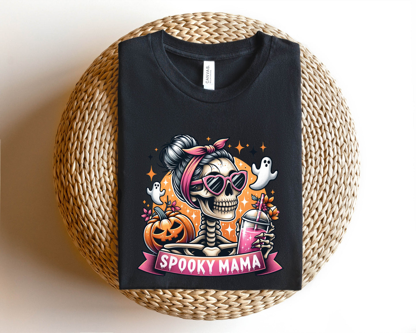 Spooky Mama Sweatshirt, Halloween Shirt, Spooky Shirt For Mom, Halloween Tee for Mom, Halloween Mama Sweater