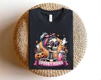 Spooky Mama Sweatshirt, Halloween Shirt, Spooky Shirt For Mom, Halloween Tee for Mom, Halloween Mama Sweater