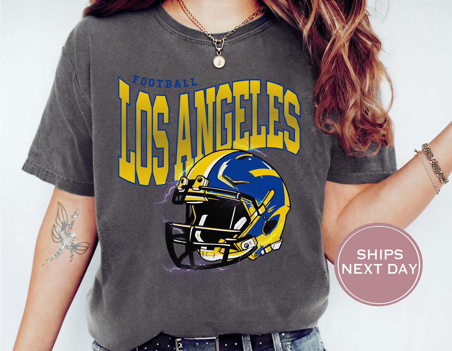 Retro Los Angeles Football Shirt, Vintage Los Angeles Football Shirt, Los Angeles Football, Trendy Los Angeles Football Shirt,Game Shirt