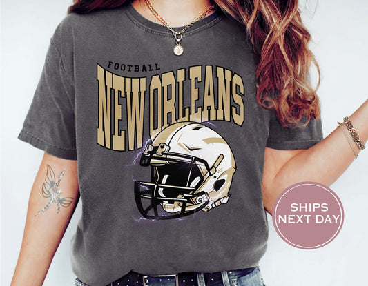 Retro New Orleans Football Shirt, Vintage New Orleans Football Shirt, New Orleans Football, Trendy New Orleans Football Shirt, Game Shirt