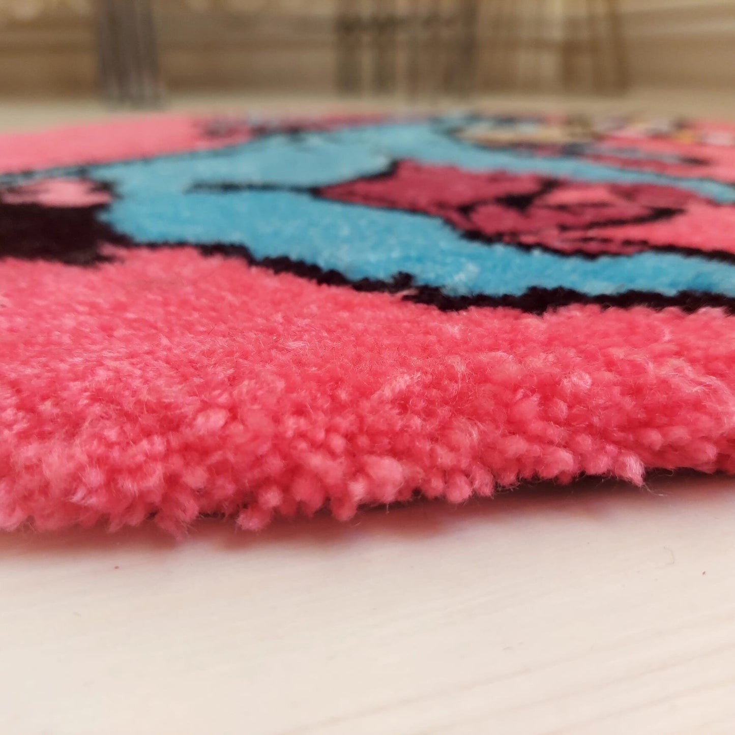 Winnie the Pooh Rug,Tufted Rug,Round Rug,Gift for Kids,Handame Rug,Kids Room Rug,Kids Room Decor,Cute Rug,Area Rug,Baby Room Rug,Custom Rug