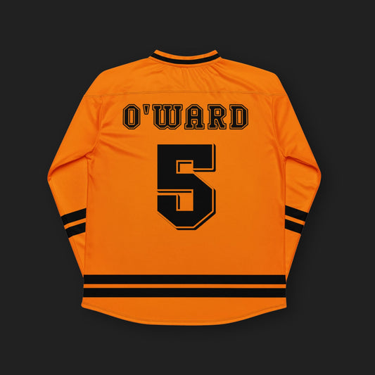 Racing Fan Oversize Unisex Hockey Jersey, Racing #5, Unisex Oversized Fit
