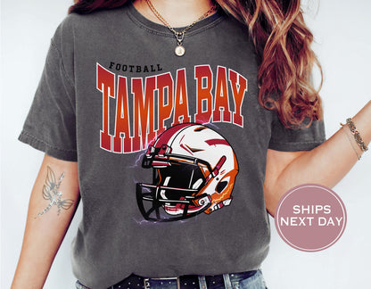 Retro Tampa Bay Football Shirt, Vintage Tampa Bay Football Shirt, Tampa Bay Football Shirt, Trendy Tampa Bay Football Shirt, Game Shirt