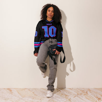 Racing Fan Oversized Alpine F1 Unisex  Hockey Jersey: Unisex Oversized Jersey for Casual and Fan Wear