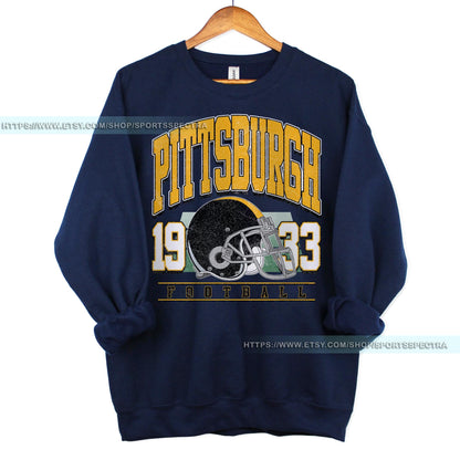 Pittsburgh Football Sweatshirt, Retro Sports Fan Shirt, Game Day Gift Tee, Pittsburgh Mascot Sweatshirt, Pittsburgh Football Fan Shirt