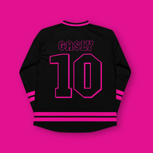 Racing Style Unisex Hockey Jersey – Streetwear Oversized Sports Top for Men & Women