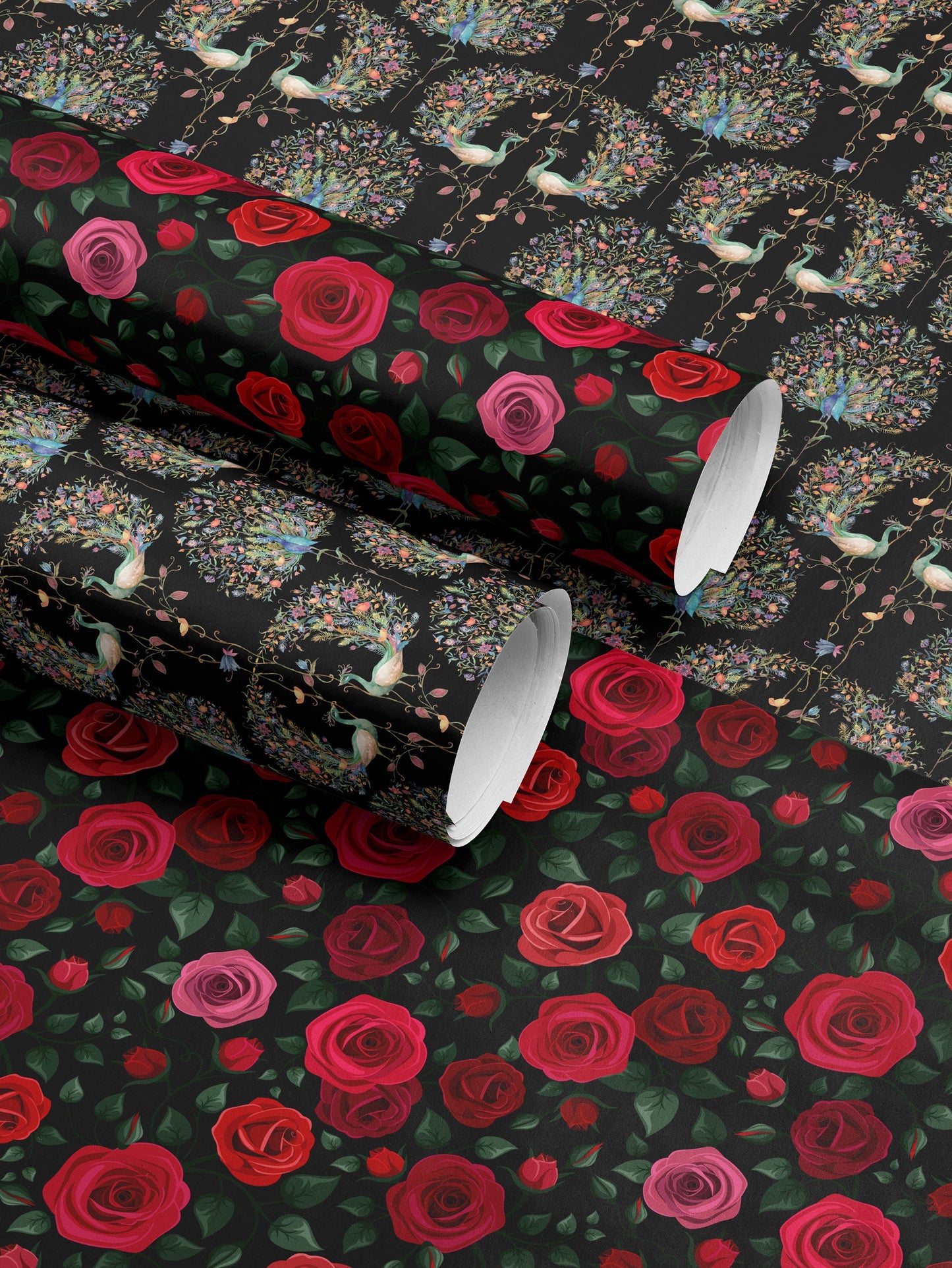 Elegant Wrapping Paper Peacock Gift Wrap Unique Wrapping Paper Wedding Gift Wrapping Paper Gift Package for Her Decorative Paper Thick Paper